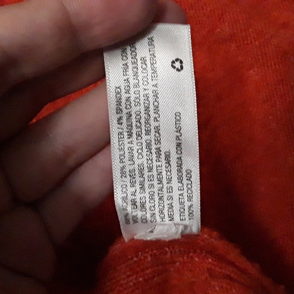Universal Thread Mock Turtleneck Orange Sweater - Picture 5 of 7